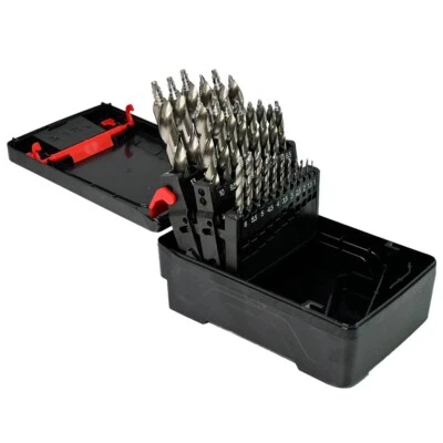 Würth Spiralbohrer-Sortiment 25-teilig  SMART STEP EU+ HSS DIN 338 0624910025 - Bild 1 von 2