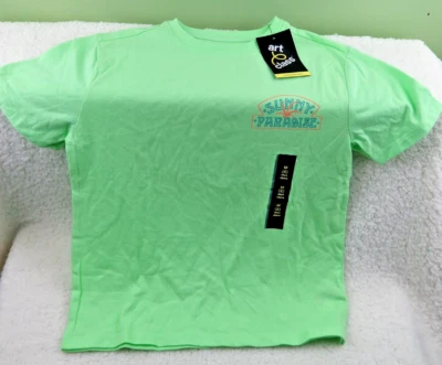 Camiseta verde Sunny Paradise mediana (8) Art Class para niños Foto 1 de 4