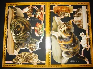 #Immagini Lucide# Mlp A 121/122 Gatti - Doppio L- Arco D'Oro Serie Carino & Rare - Foto 1 di 1