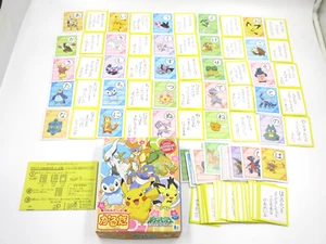 Pokemon Diamond Pearl Playing Card Game Karuta set Nintendo Showa Note Box Japan - Picture 1 of 23