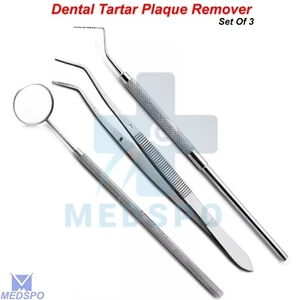 Hygienist Plaque Remover Examination Scalers Perio Probes Tweezer Dental Kit CE - Picture 1 of 7