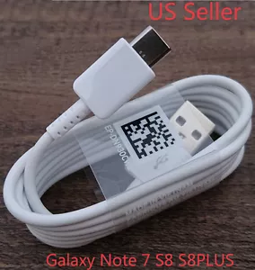 USB-C 3.1 Type C Cable Rapid Charge Cord for Samsung Galaxy Note 8 S8 S8PLUS - Picture 1 of 2