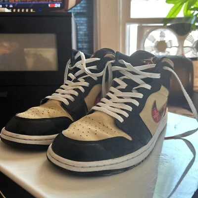 Talla 12 - Jordan 1 Mid SE Tartan Swoosh Foto 1 de 4