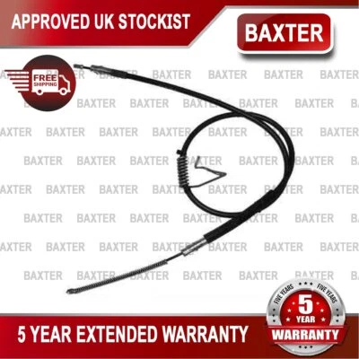 Fits Ford Transit 2.3 2.4 D TD Baxter Rear Left Hand Brake Cable 4331045 - Image 1 of 4