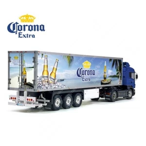 56302 56319 Tamiya 1/14 Scale CORONA EXTRA Reefer Box Trailer Decals Beer ROOF - Picture 1 of 7