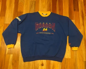 VINTAGE JEFF GORDON CHASE NUTMEG XXL NASCAR Sweatshirt CREW Hendrick MOTORSPORTS - Bild 1 von 14