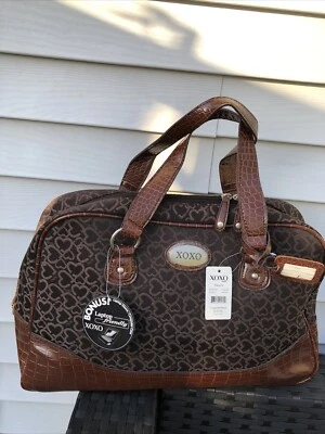 Equipaje de viaje XOXO | Laptop | Llevar todo | Maletín de mano | Corazones nuevos con etiquetas Foto 1 de 4