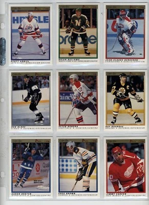 Tarjetas de hockey O Pee-Chee Premier 1990 recoger de la lista (1-132) Foto 1 de 4