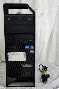 Lenovo ThinkStation S30 0606D93 Tower Server Xeon E5-1650 8GB SEE NOTES - Picture 1 of 6
