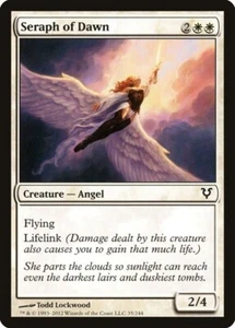 FOIL Seraph of Dawn Avacyn Restored MTG - Picture 1 of 2