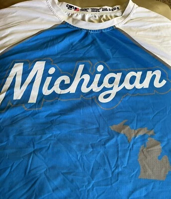 Camiseta de softbol Michigan Challenge Cup talla 2XL Foto 1 de 2