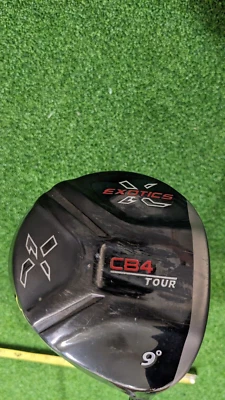 Tour Edge Exotics CB4 Tour 9 Degree Driver Right 60 X Stiff Flex Aldila Shaft - Image 1 of 4