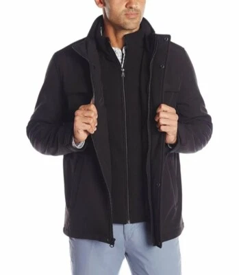 Dockers 🎁 Jackson Softshell Men's Water Resistant Car Coat NWT Size Small - Image 1 of 4