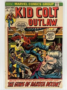 Kid Colt Outlaw #163 Steel Kid Colt Western Bronze Age Marvel Comics 1972 VF - Picture 1 of 9