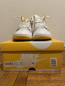 Size 10.5 - Jordan Air Ship PE SP High University Gold - Picture 1 of 7