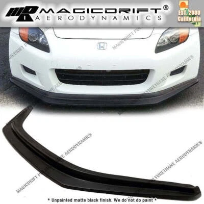 For 00-03 Honda AP1 S2000 MDA TRACK SPEC Front Bumper Chin Splitter Lip Diffuser Foto 1 de 4