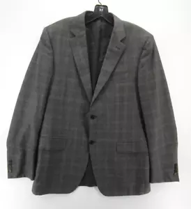 Canali Blazer Men 44 Gray Jacket Pure Wool Sports Coat Nordstorm Preppy Italy - Picture 1 of 14