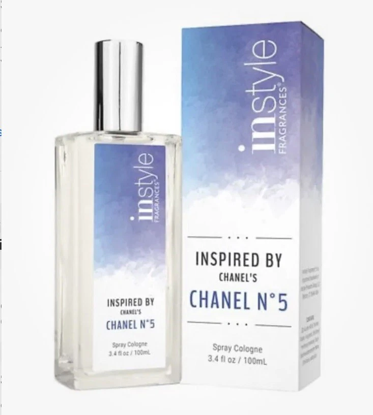 Fragancias Instyle inspiradas en Chanel No. Perfume colonia spray 5 mujeres 3,4 oz Foto 1 de 1