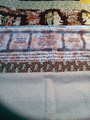 Assorted Cotton 13 Fat Quarter Quilting Fabric Bundle - Image 1 of 3