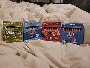 NUEVO LOTE de 4 bucles de frutas, Jolly Rancher, Mike & Ike, Icee. Perfumado 10 ct cada uno - Imagen 1 de 5