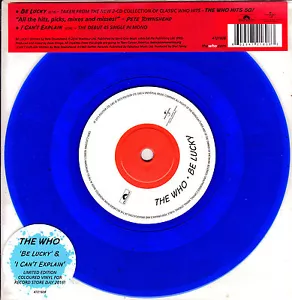 7" the WHO be lucky / I can't explain MONO 45 RECORD STORE DAY UK 2015 RSD mod - Foto 1 di 1