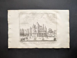 De Waag, Peter Schenck Gebouwen van Amsterdam, Stampa 1710 - Picture 1 of 8