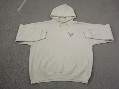 Sudadera con Capucha Tultex De Colección Para Hombre Extra Grande XL Blanca Hecha en EE. UU. Sudadera de Hockey Foto 1 de 4