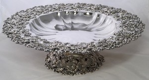 Very Rare Howard & Co New York Solid Sterling Silver Rose Bowl 1900 *Superb* Very Rare Howard & Co New York Solid Sterling Silver Rose Bowl 1900 *Superb*