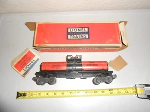 ORIGINAL LIONEL 6315 GULF CHEMICAL TANK CAR TRAIN 1950'S / 1960'S BOX RAILROAD - Picture 1 of 9