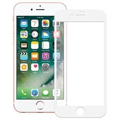9D Tempered Glass Screen Protector For iPhone 6 6S 7 8 Plus  SE 2020 SE 2022 - Image 1 of 4