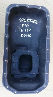 KIA SPORTAGE MODELO 1998 04 MOTOR FE DOHC 16V 2,0cc MOTOR CÁRTER ACEITE USADO Foto 1 de 4