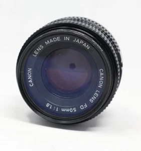 Canon FD 50mm f/1.8 lens for SLR camera AE1 & A1 - Picture 1 of 4