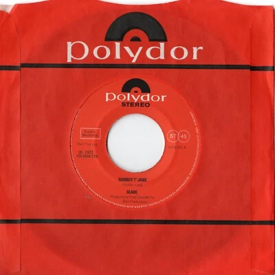 SLADE IDEAL JUKEBOX 7" SINGLE - GUDBUY T' JANE - I WON'T LET IT APPEN AGEN EX+ - Image 1 of 3