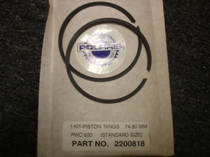 POLARIS PWC PISTON RINGS STD N.O.S. OEM  - Picture 1 of 1