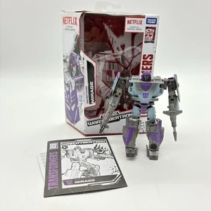 Transformers Decepticon Mirage Netflix War For Cybertron Action Figure Complete - Picture 1 of 17