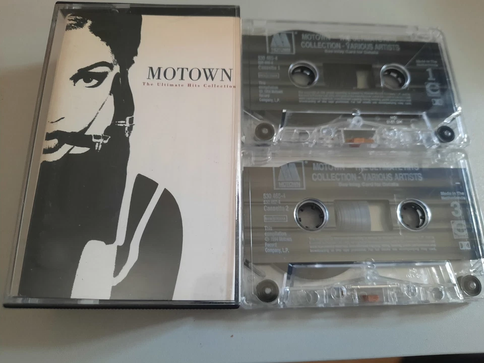 VARIOUS ARTISTS -MOTOWN ULTIMATE HITS COLLECTION DOUBLE CASSETTE TAPE ALBUM 1994 Foto 1 de 1