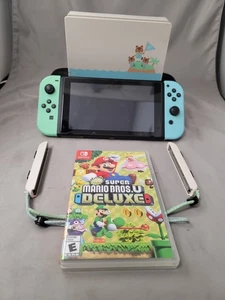 Nintendo Switch HAC-001(-01) Animal Crossing: New Horizon Special Edition - 32GB - Picture 1 of 14