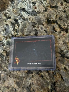 HALLOWEEN # 74 MICHAEL MYERS HORROR CARD EVIL NEVER DIES CARPENTER  - Picture 1 of 2