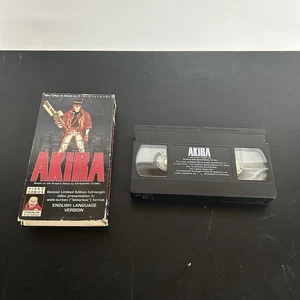 Akira 1989 English Widescreen Letterbox VHS Tape Streamline Pictures Limited - Imagen 1 de 10