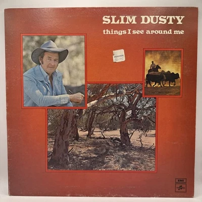 Slim Dusty - Things I See Around Me LP 12" Vinyl Record Gatefold 1976 Australia Foto 1 de 4