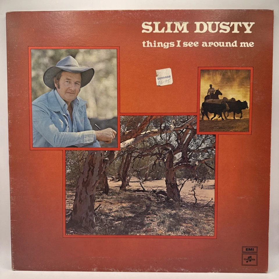 Slim Dusty - Things I See Around Me LP 12" Vinyl Record Gatefold 1976 Australia - image 1 of 4