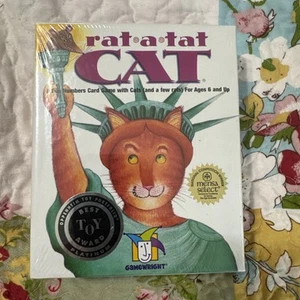 RAT A TAT CAT A FUN NUMBERS CARD GAME WITH CATS & A FEW RATS! 100% COMPLETE GAME - Picture 1 of 2