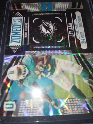 Panini Unparalleled #ZI-7 2017 Jay Ajayi zonificado en marco futuro Foto 1 de 2
