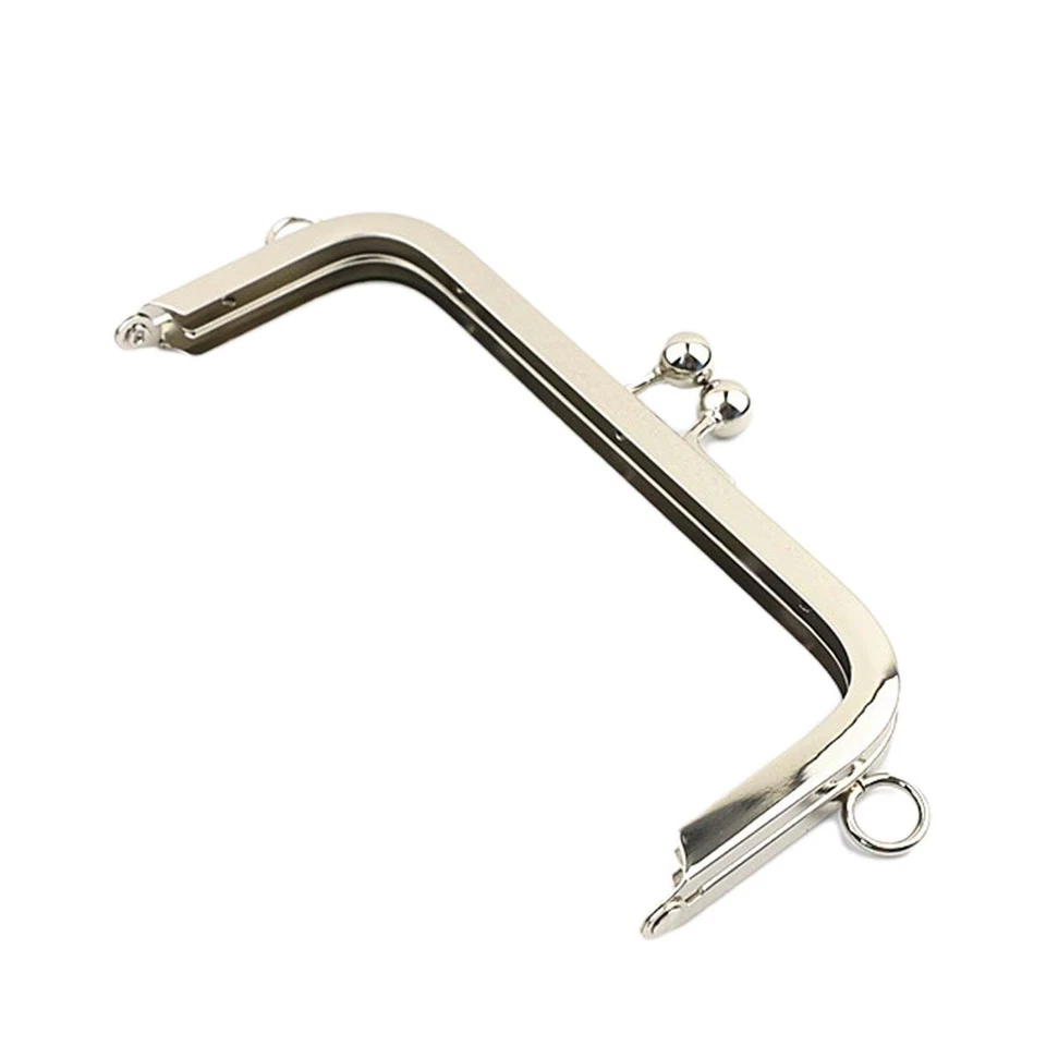 Cierre de monedero con marco de metal para bolsa costura artesanía fabricación de clutch Foto 1 de 1