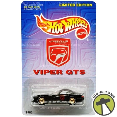 Hot Wheels VCA Viper Club of America Dodge Viper GTS 1997 Mattel No. 19785 NRFP - Image 1 of 4