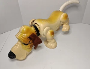 UNTESTED Vintage 1962 Ideal Gaylord Bassett Hound Battery Operated Pull Toy Dog - Picture 1 of 14