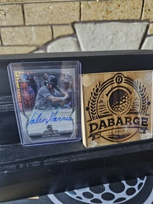 2023 Bowman Chrome 1st Bowman Calvin Harris HTA Choice Auto #/150 / #CDA-CHA - Image 1 of 2