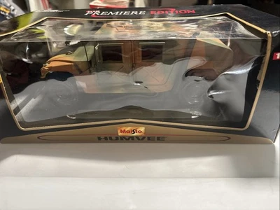 Maisto Humvee Premiere Edition w/ Showroom Display Unit 1:18 Scale - BRAND NEW - Image 1 of 4