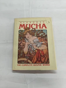 Alphonse Mucha The Complete Graphic Works - 1980 Hardcover Book - Foto 1 di 4