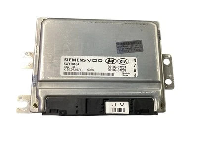 ☑️Unidad de control motor Hyundai Tucson 2006-2007 2.7L V6 A/T ECU ECM 39109-37207 Foto 1 de 4